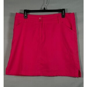 Callaway Pink Golf Skort Womens Size 14 Active Tennis Skirt with Shorts 17 Inch